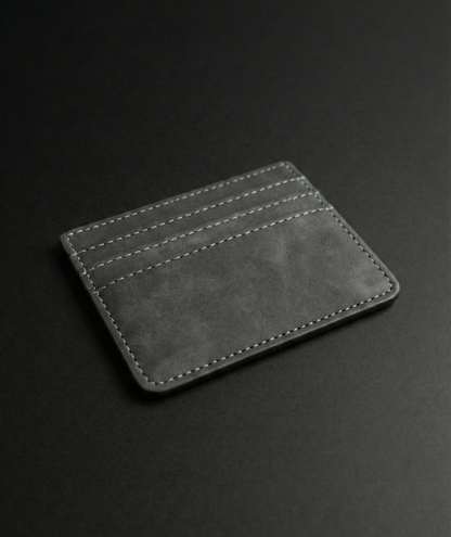 Cardholder in premium Alcantara Optik