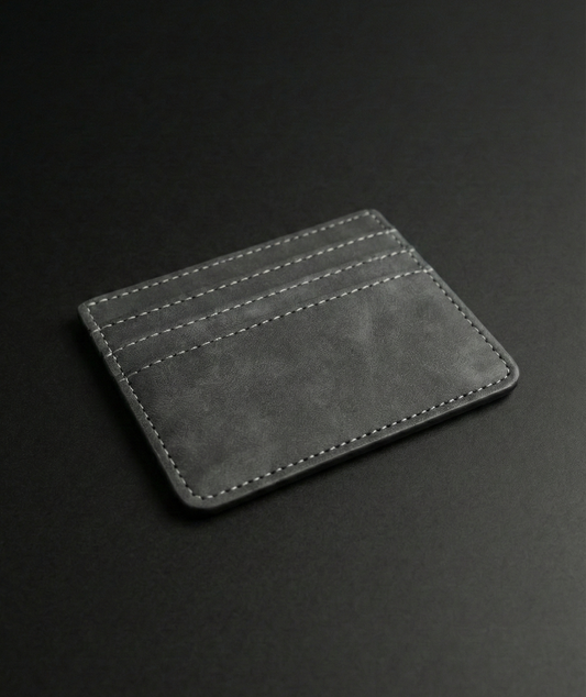 Cardholder in premium Alcantara Optik